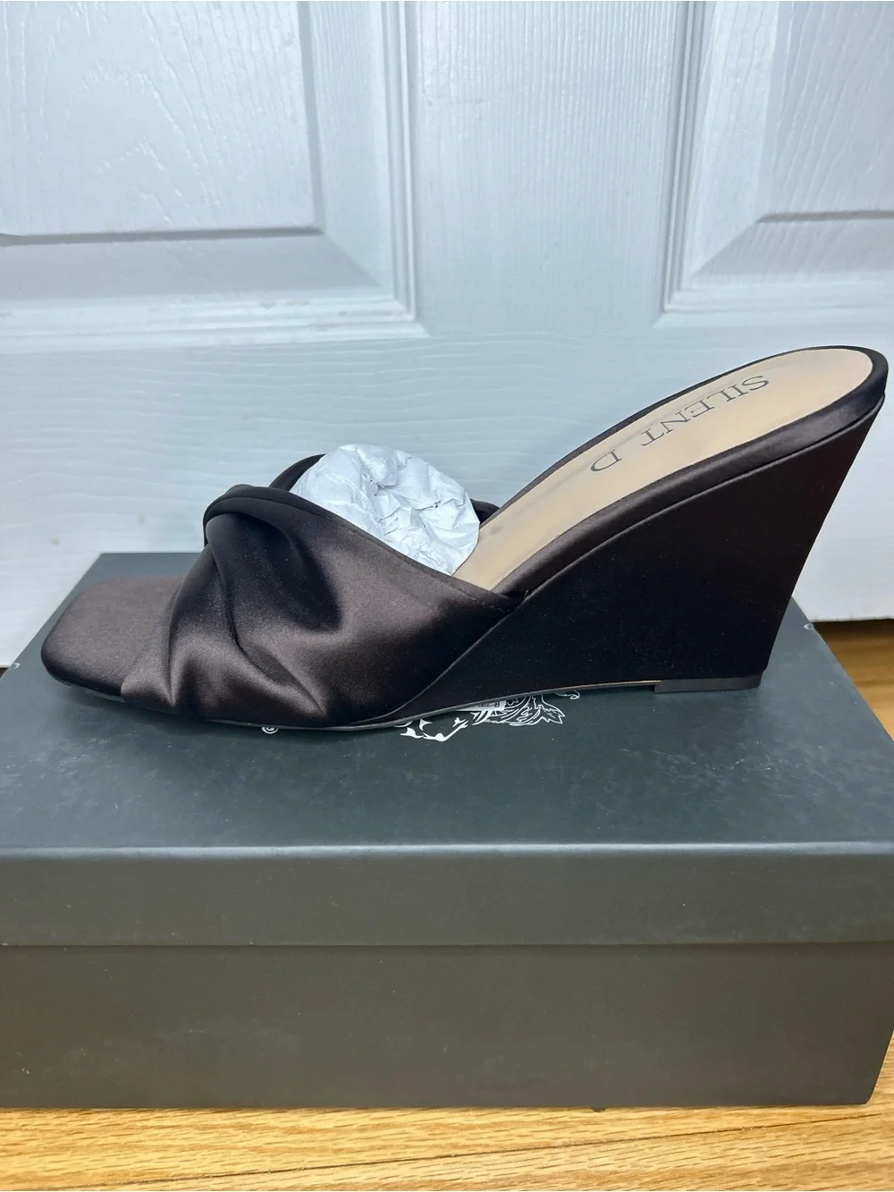 Silent D Katia Wedges Satin